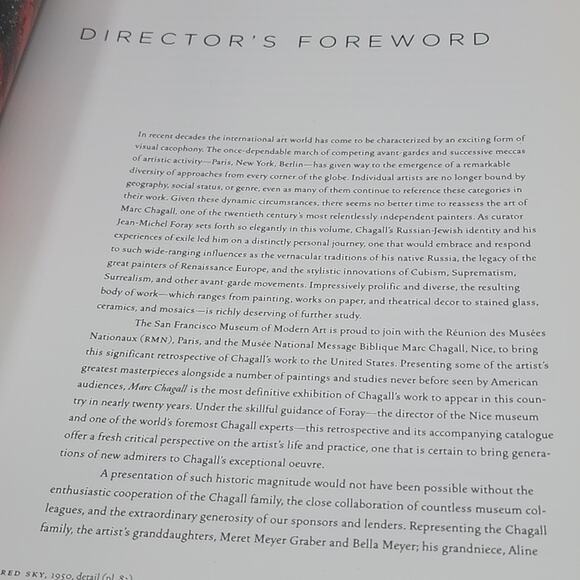 Marc Chagall Paperback Marc Chagall 2nd Printing - Picture 8 of 16